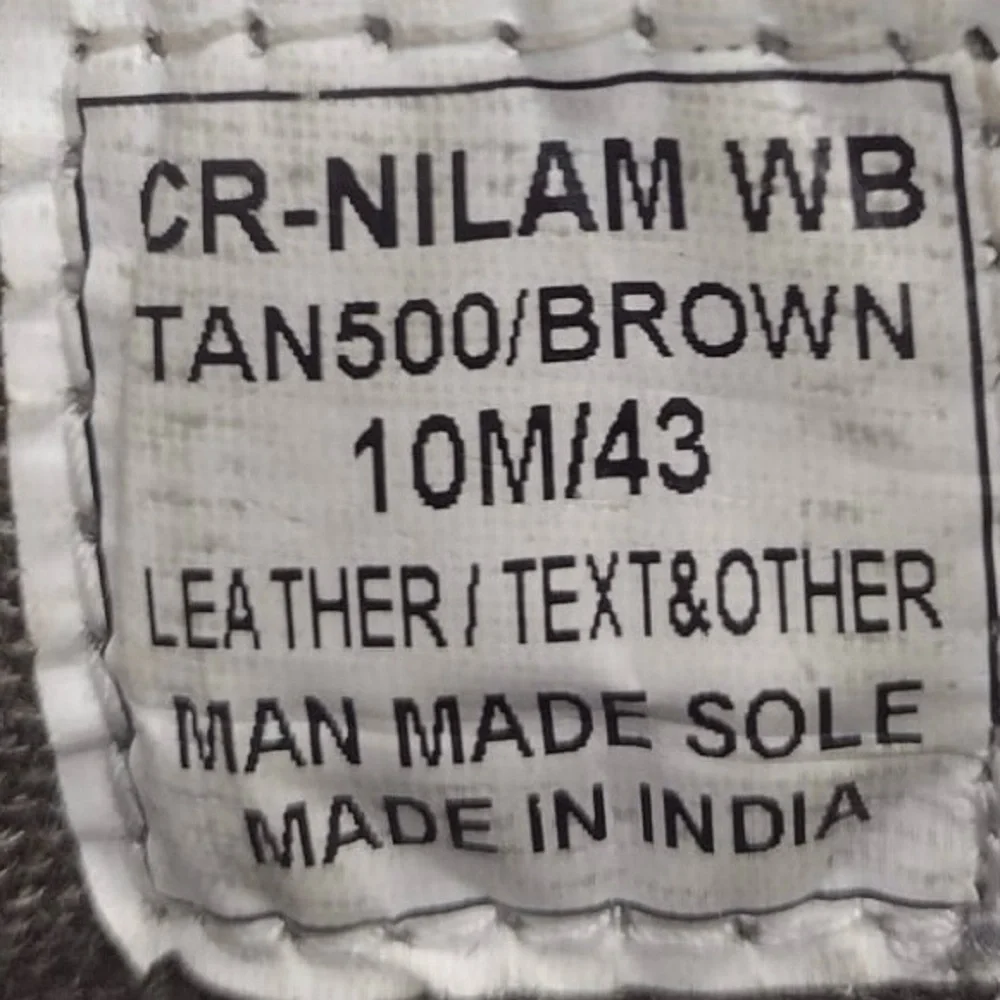 CR NiKAM Men's Brown Leather Boots size 10 pre owned Exellent condition